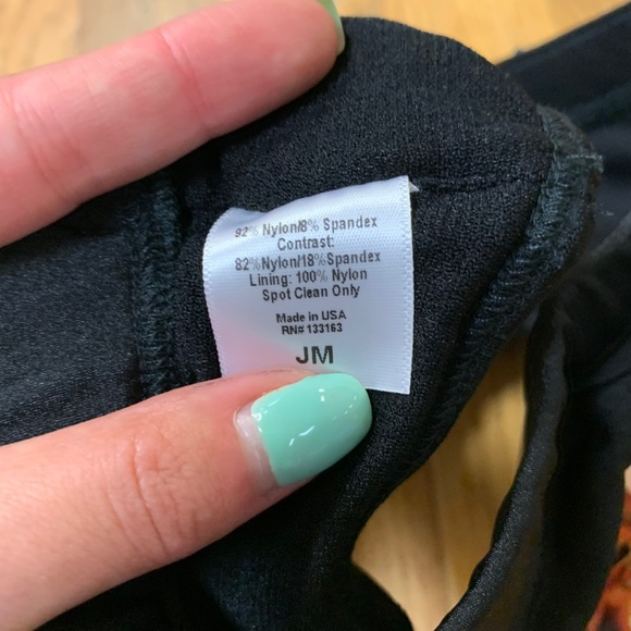 Triple Threat NWT Silver Lace Dance Top - Picture 5 of 5